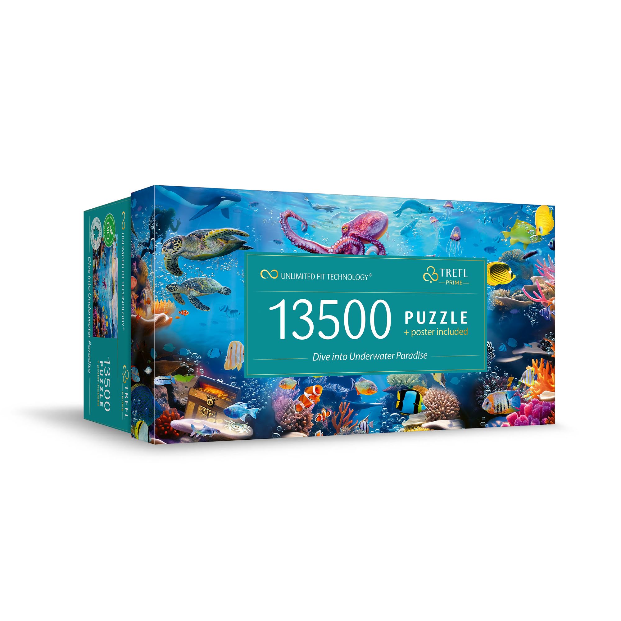 Trefl Prime - Puzzle UFT: Dive into Underwater Paradise 13500 Pezzi