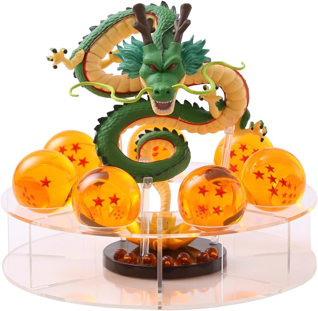 Set Statuette Shenron e Sfere di Cristallo - immagine 1
