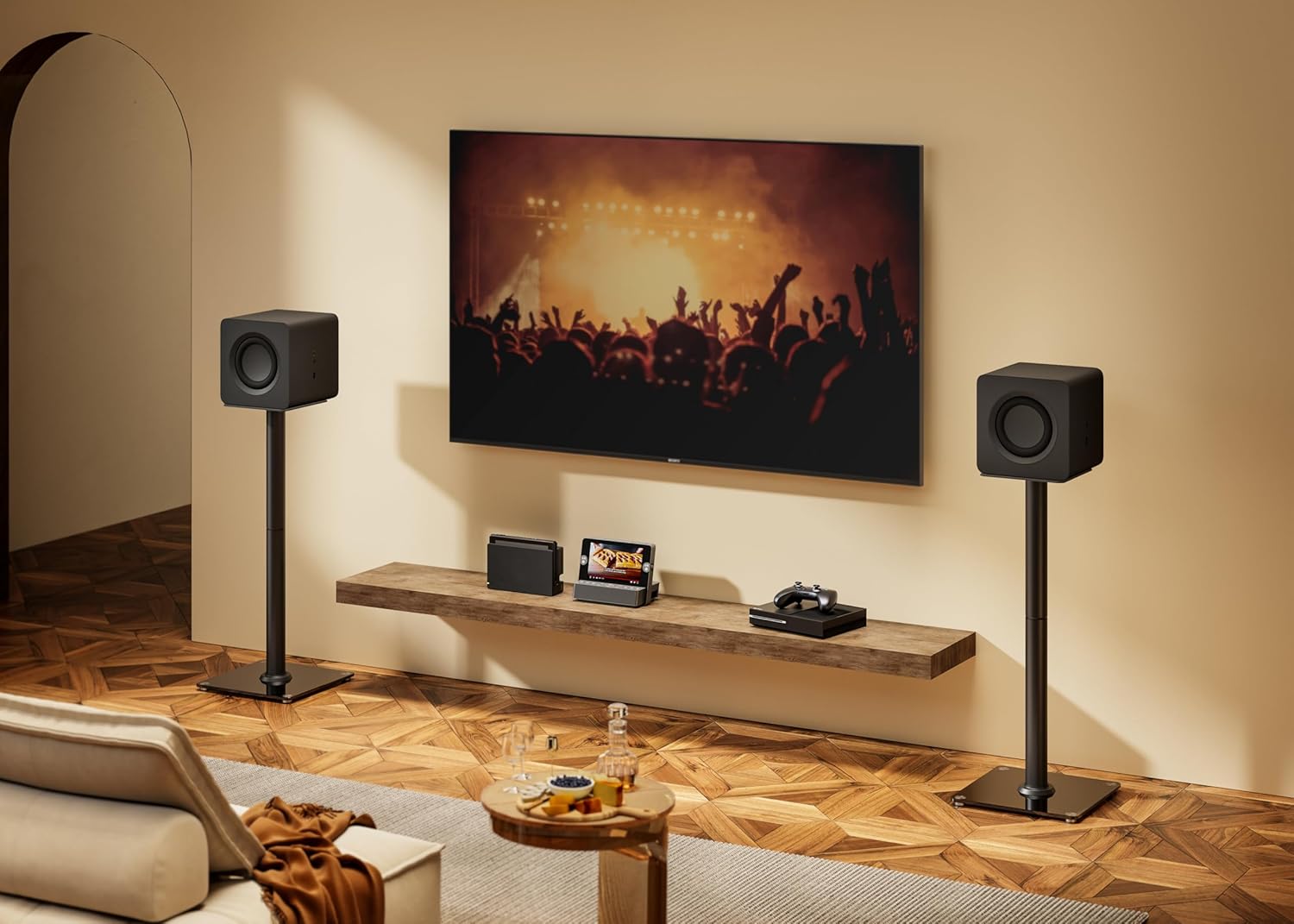 LSTSL4-B - Supporto per Altoparlante Satelliti, 2 Pezzi - immagine 3