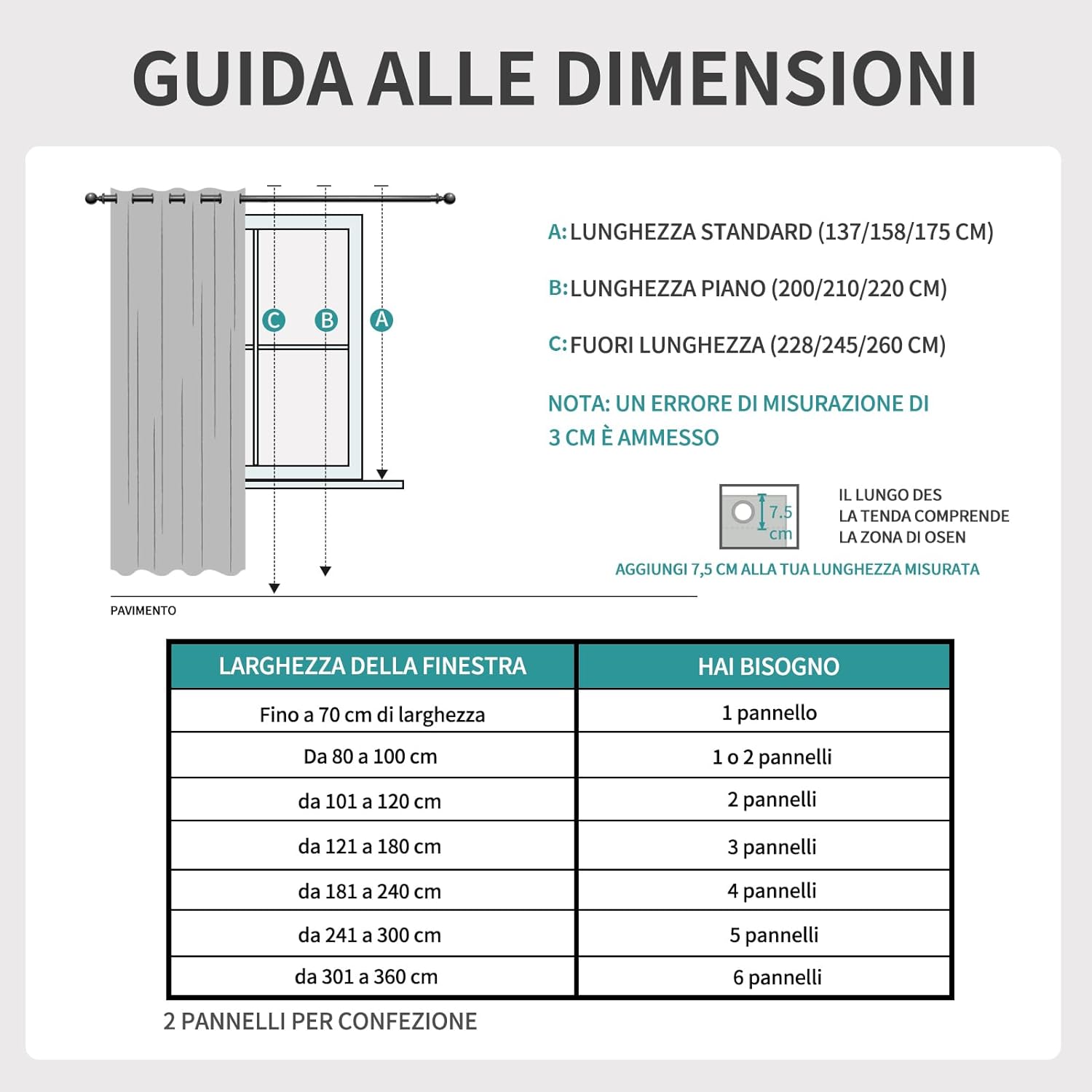Joydeco Tende Oscuranti Termiche 2 Pezzi, Marrone - immagine 6