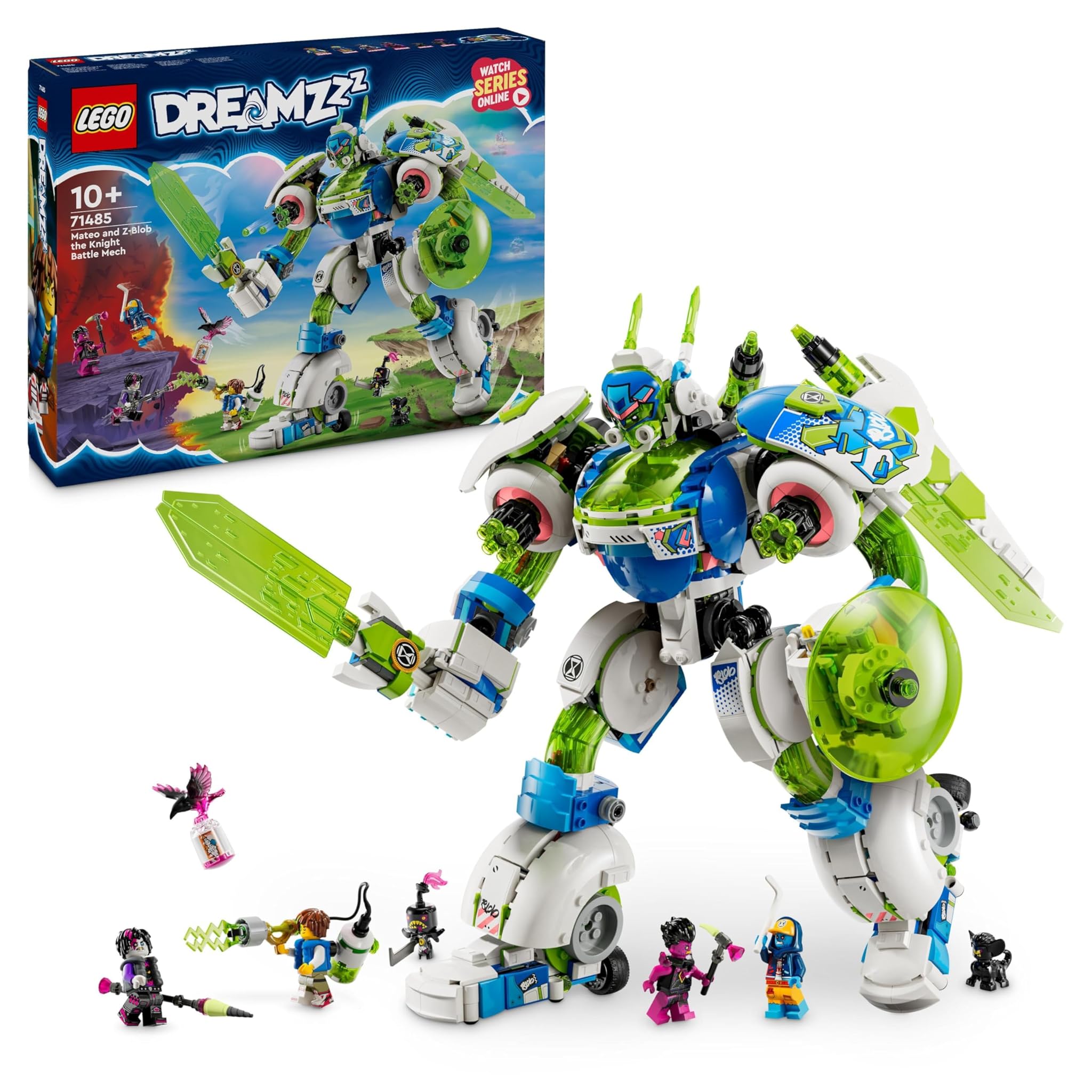 Lego DREAMZzz 3 in 1 Battle Mech di Mateo e Z-Blob 71485
