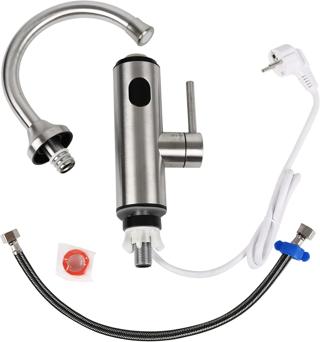 Rubinetto Elettrico con Scaldabagno 220V - immagine 8