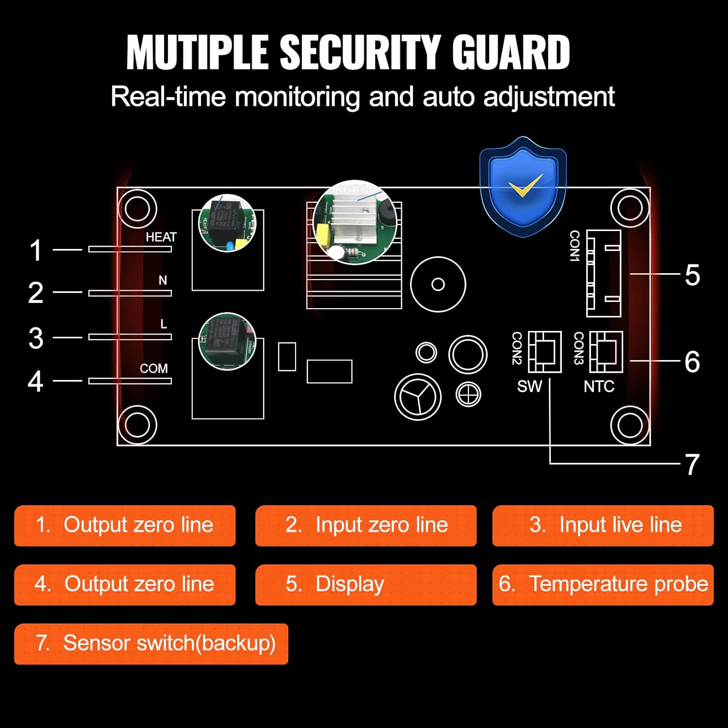 Vevor Pressa a Caldo Portatile per Tazze 620W - immagine 6