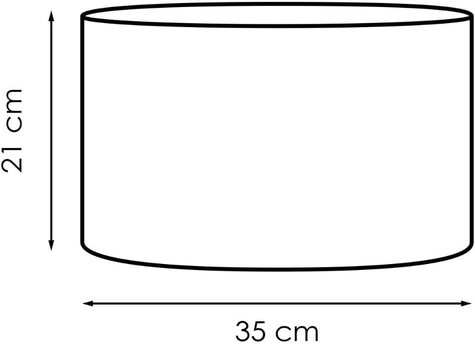 Home Sweet Home Paralume Bling Cilindro 35cm Tortora - immagine 6