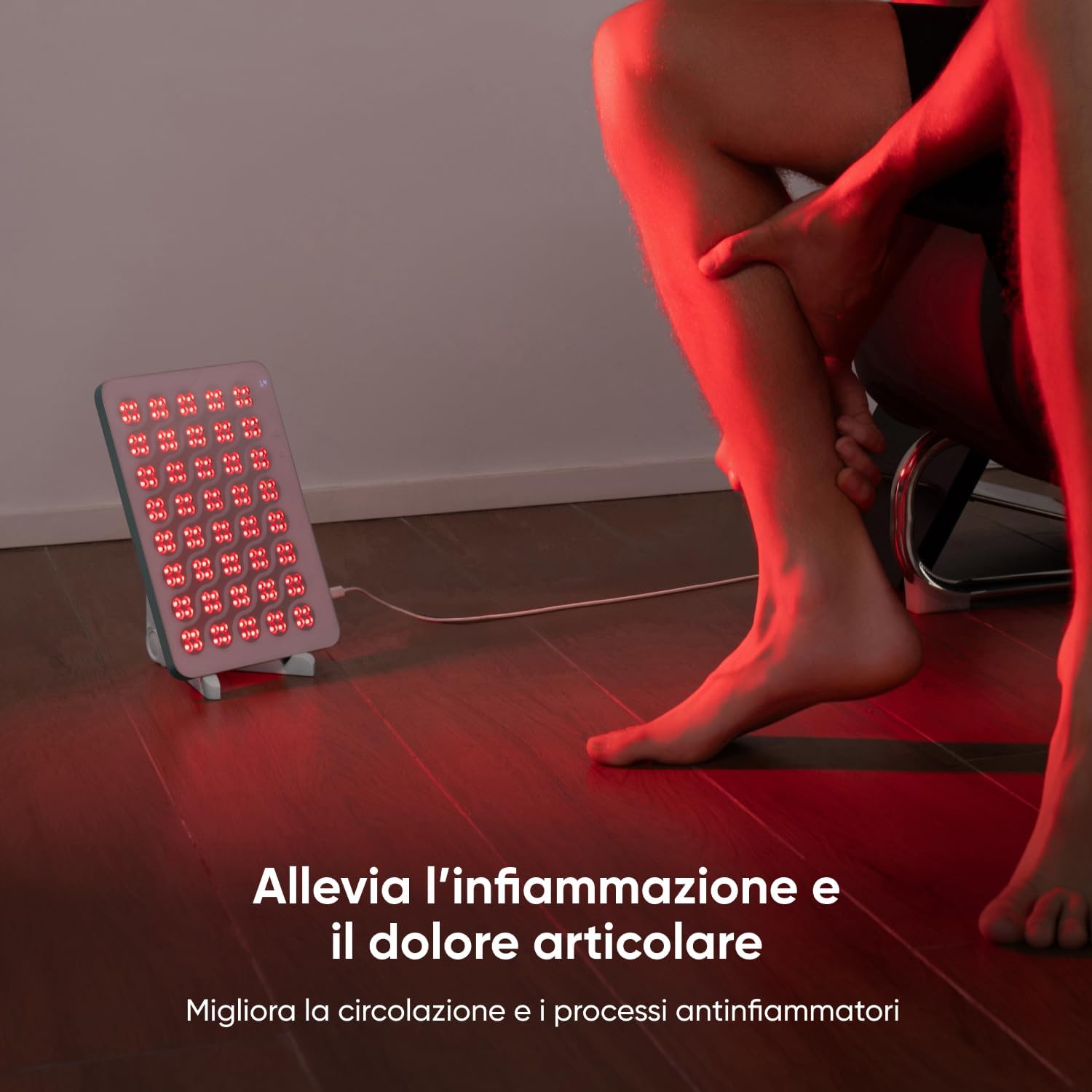 Nanoleaf Pannello Terapia Luce Rossa Viso e Corpo - immagine 7