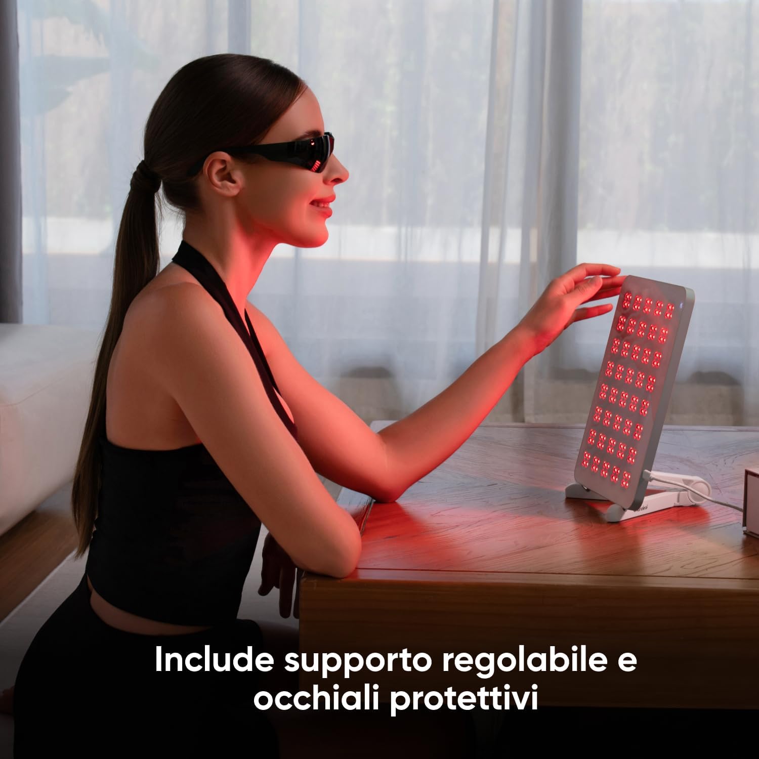 Nanoleaf Pannello Terapia Luce Rossa Viso e Corpo - immagine 8