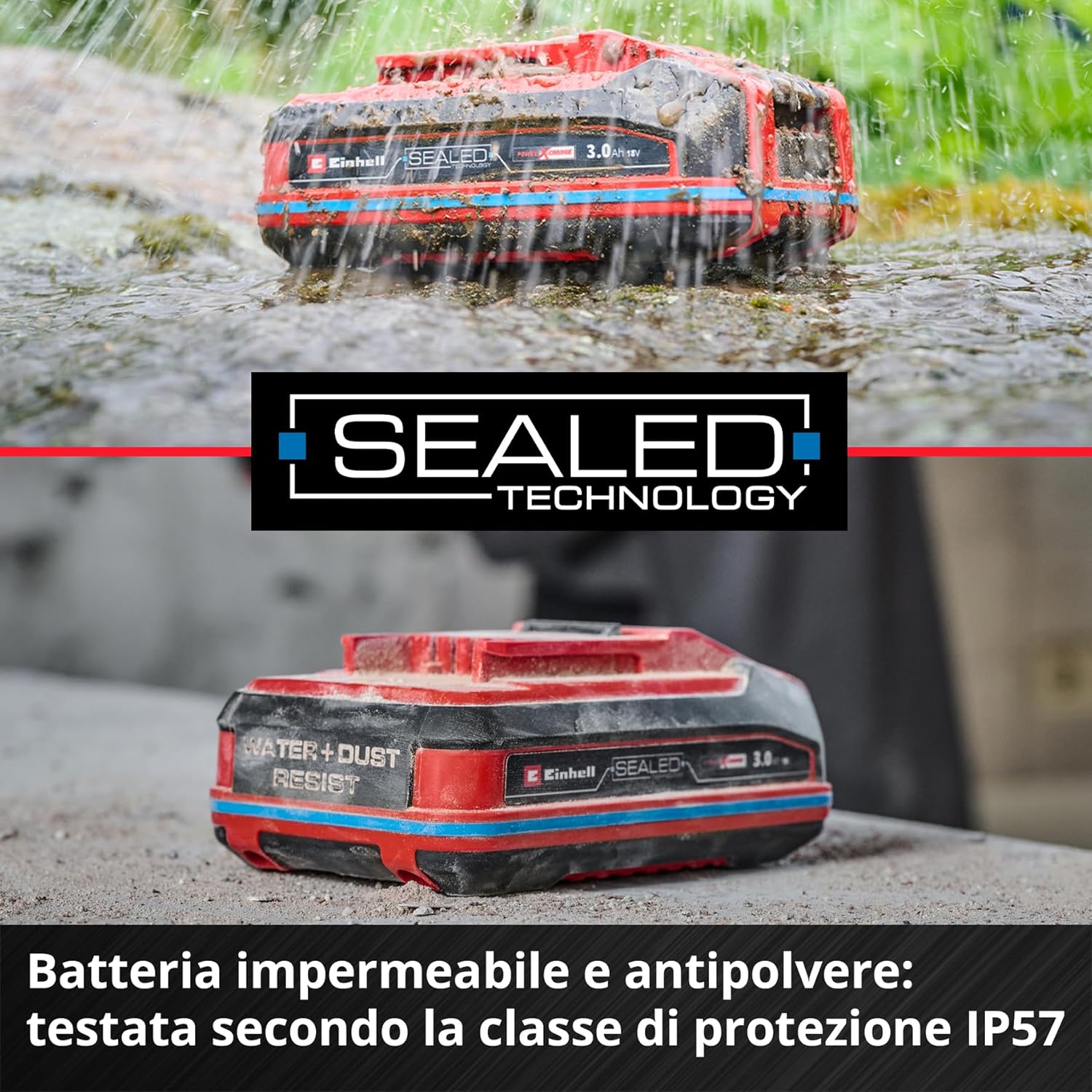 Original Einhell 18V 4.0Ah SEALED Power X-Change PLUS - immagine 4