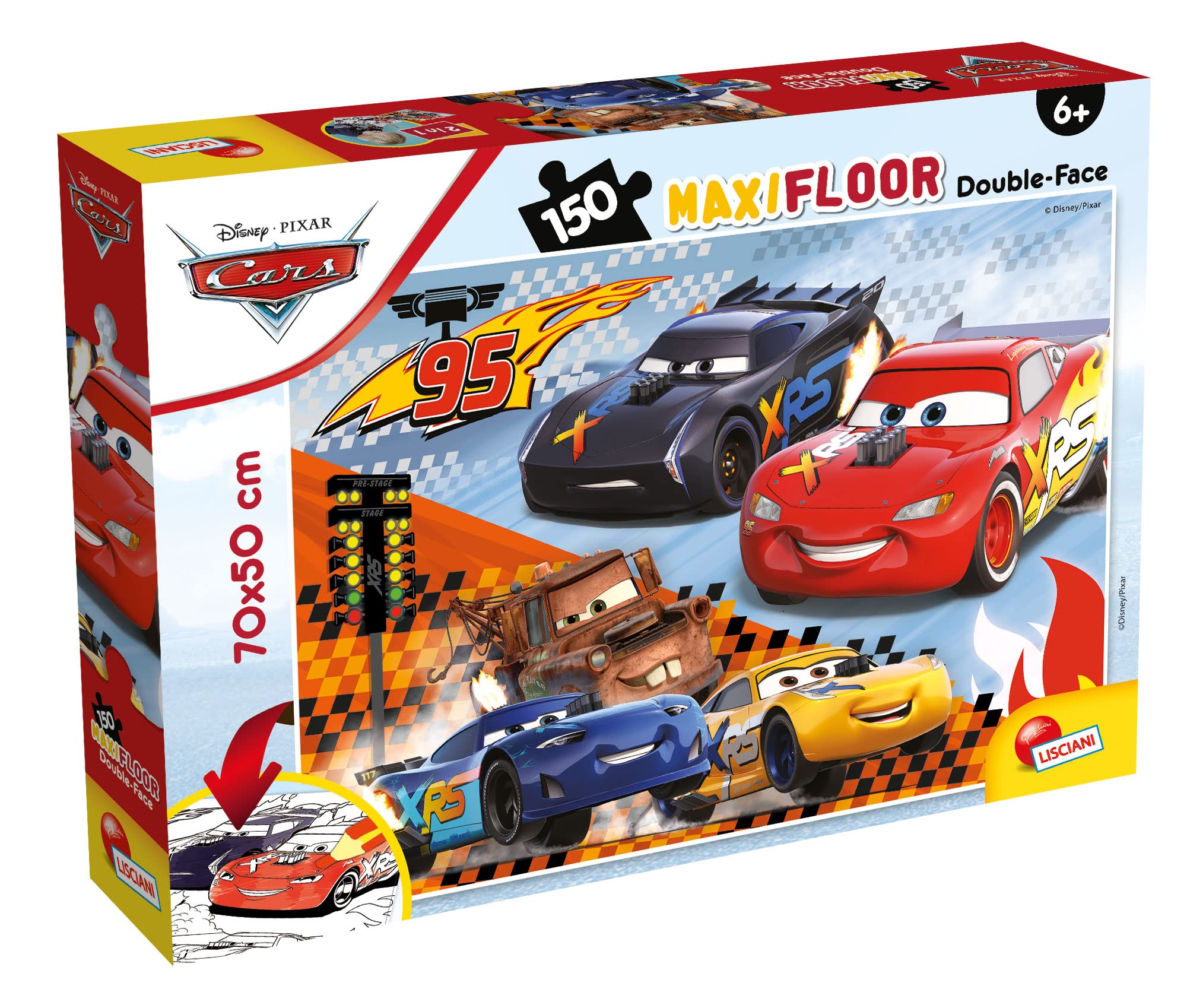 Liscianigiochi- Marvel Puzzle DF Maxi Floor 150 Spider-Man, 104758 ...