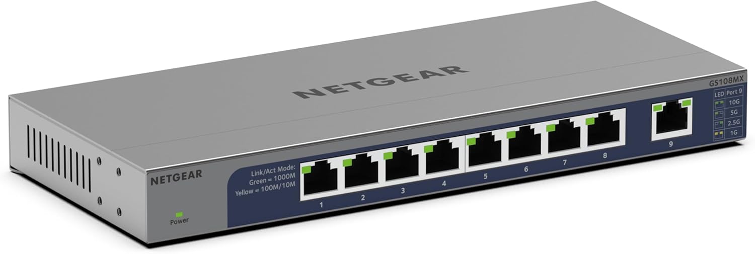 NETGEAR GS108MX Smart switch - immagine 1