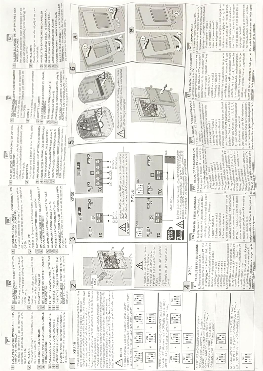 FAAC FOTOCELLULE XP30, 7851051 - immagine 5