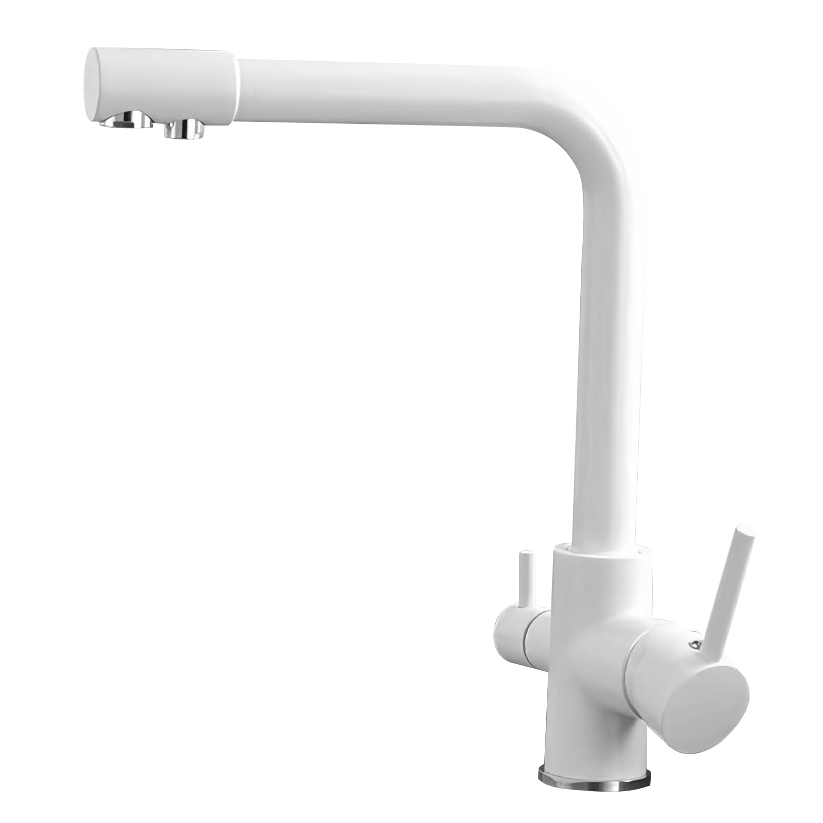 Rubinetto da Cucina 3 Vie per Filtro Acqua, Bianco