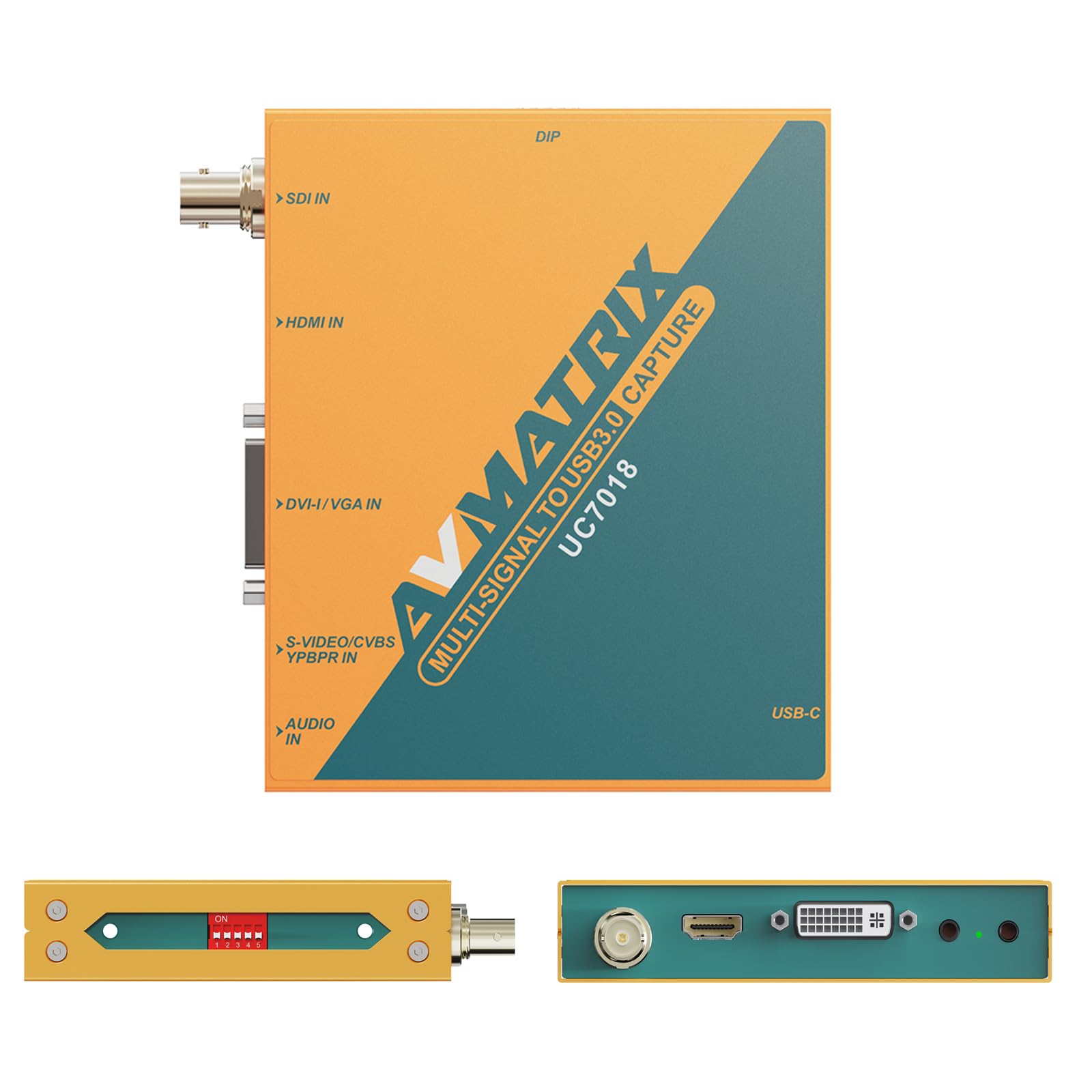 Avmatrix UC7018 - Dispositivo di acquisizione Multi-Signal USB 3.0