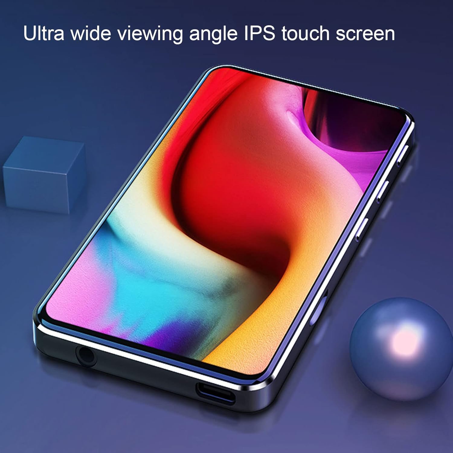 Lettore MP3 WiFi Bluetooth Touchscreen IPS 3.8", 128GB - immagine 2