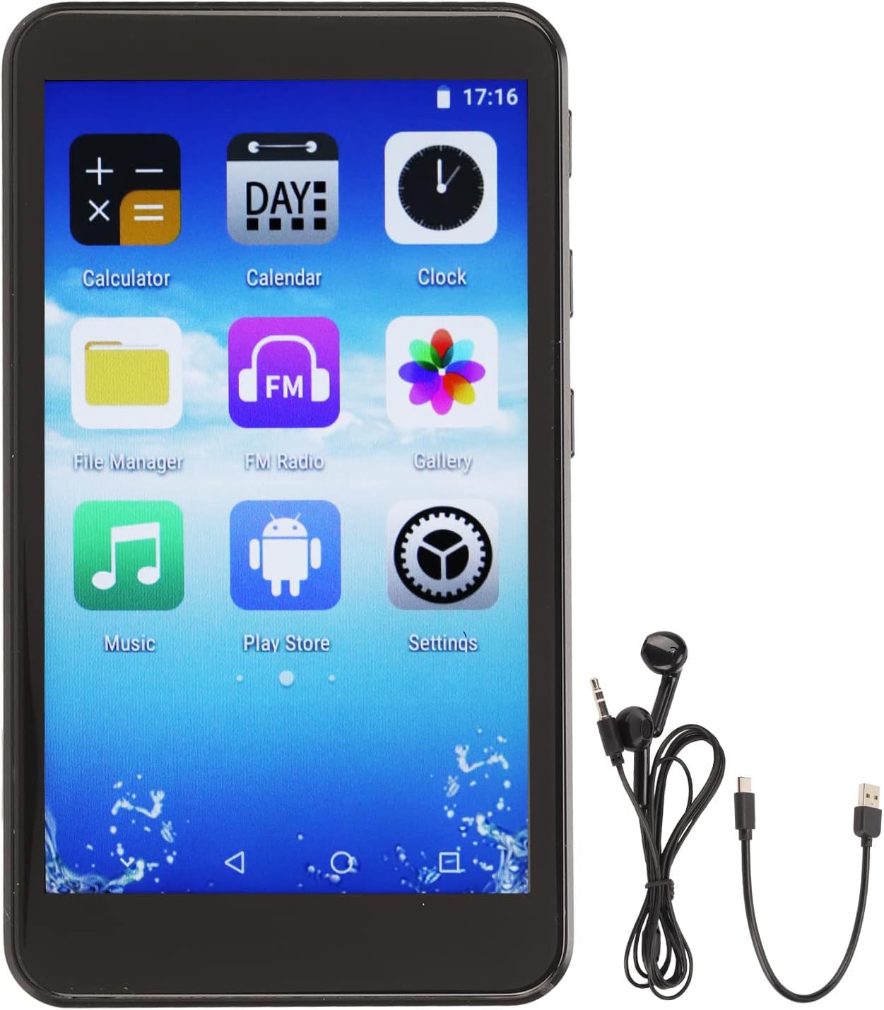 Lettore MP3 WiFi Bluetooth Touchscreen IPS 3.8", 128GB - immagine 4