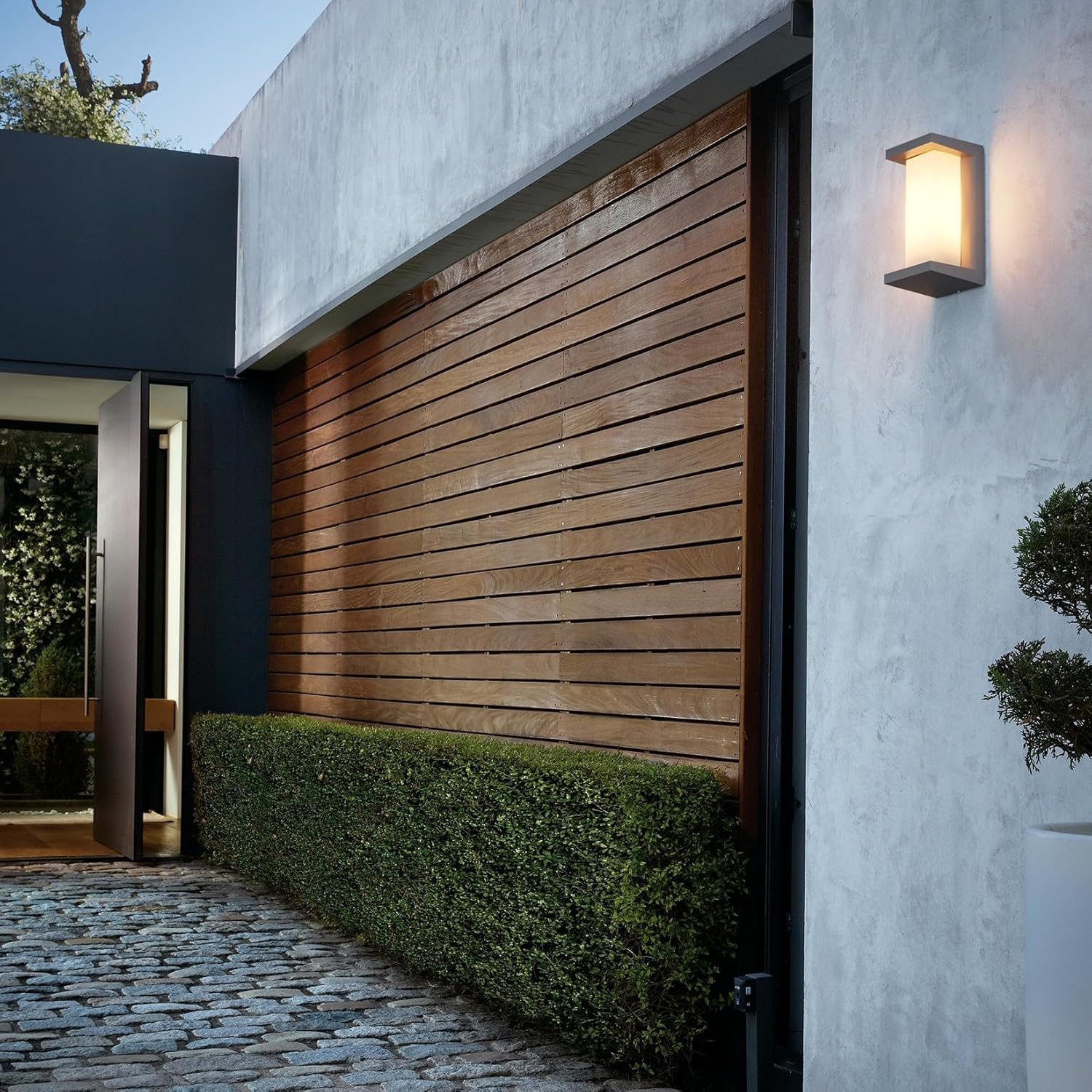 Klighten 2 Lampade da Parete E27 per Esterni, Antracite - immagine 7