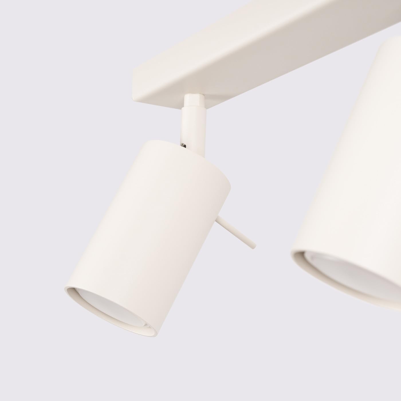 Sollux Lighting Lampada Soffitto Orientabile Beige Ring - immagine 8