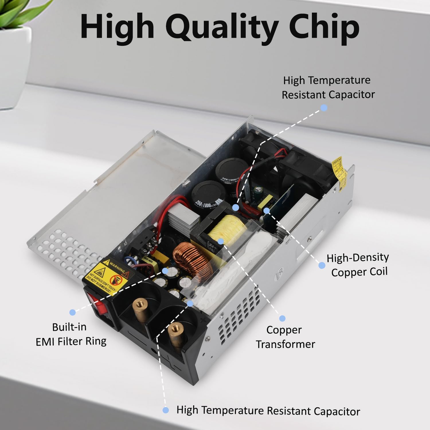 Alimentatore Trasformatore DC 12V 100A 1200W - immagine 5