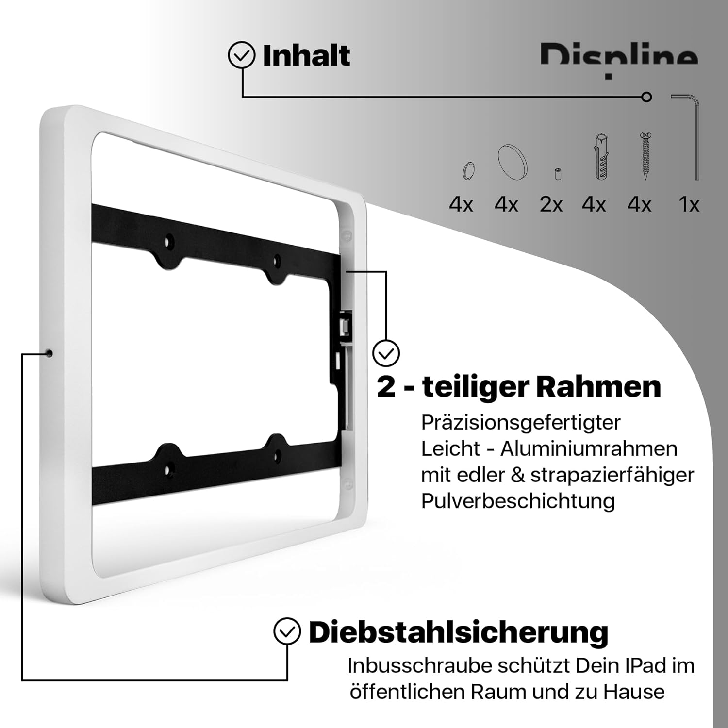 Companion Wall 2.0 - Supporto da Parete per Tablet - immagine 3