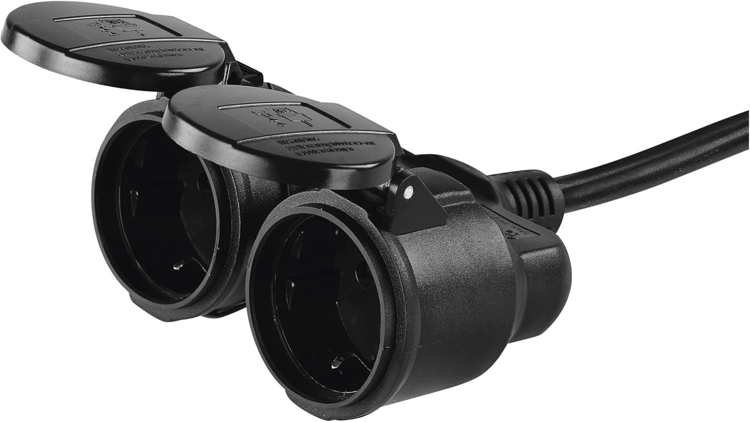 Cavo Prolunga Emos 20m con 2 Prese Schuko - immagine 5