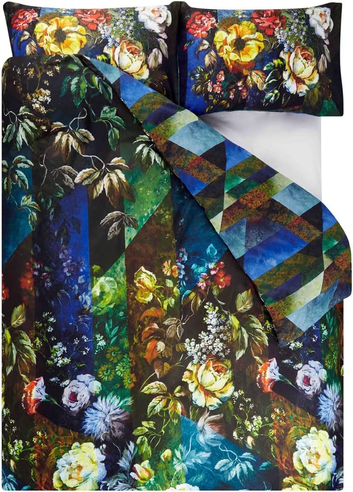 Designers Guild Copripiumino Raso Cotone Minakari Cobalt - immagine 2