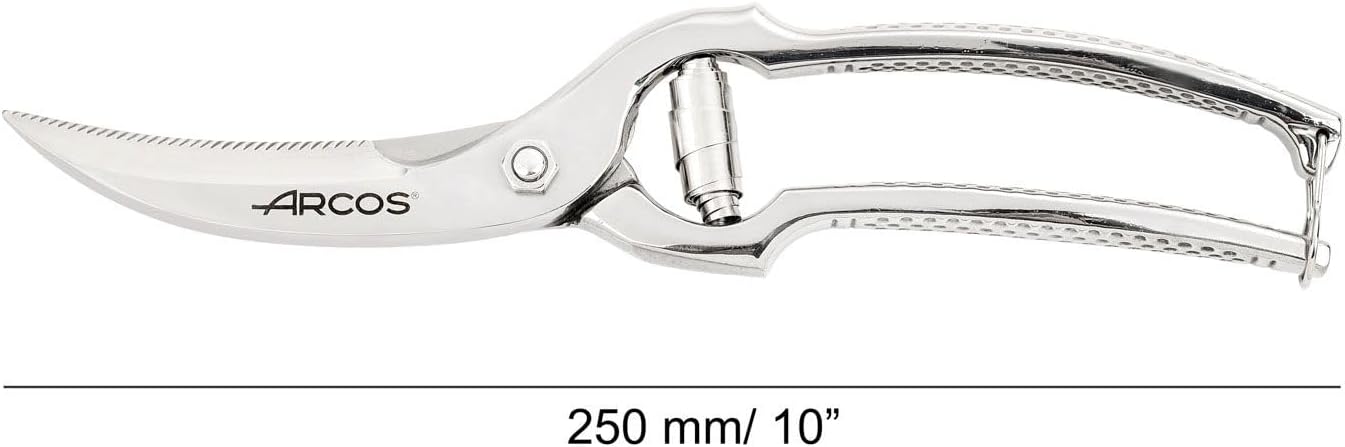Arcos Ecopro Forbici da Cucina per Pollo 250mm, Argento - immagine 3