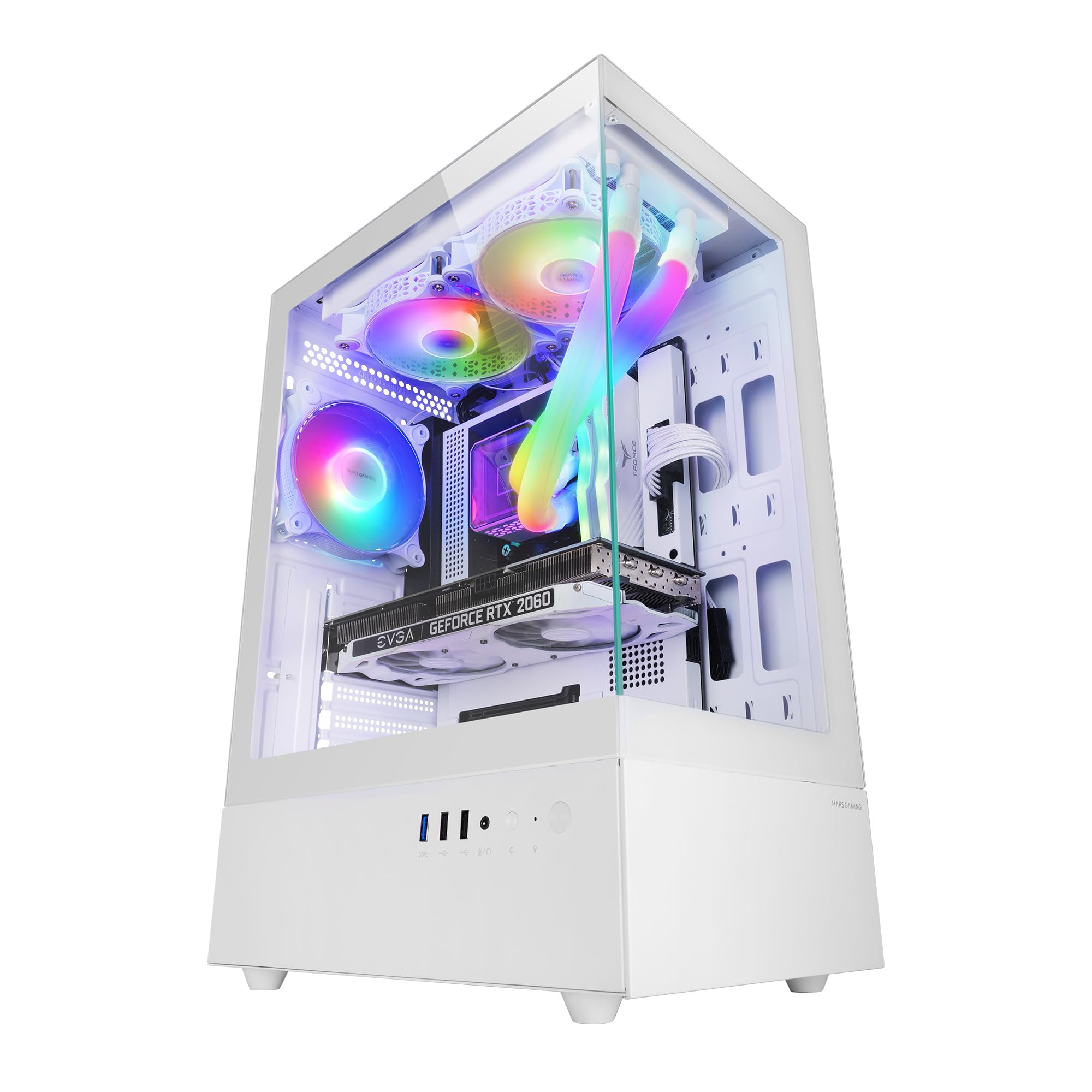 Mars Gaming MC-XO - Case Gaming ATX Bianco