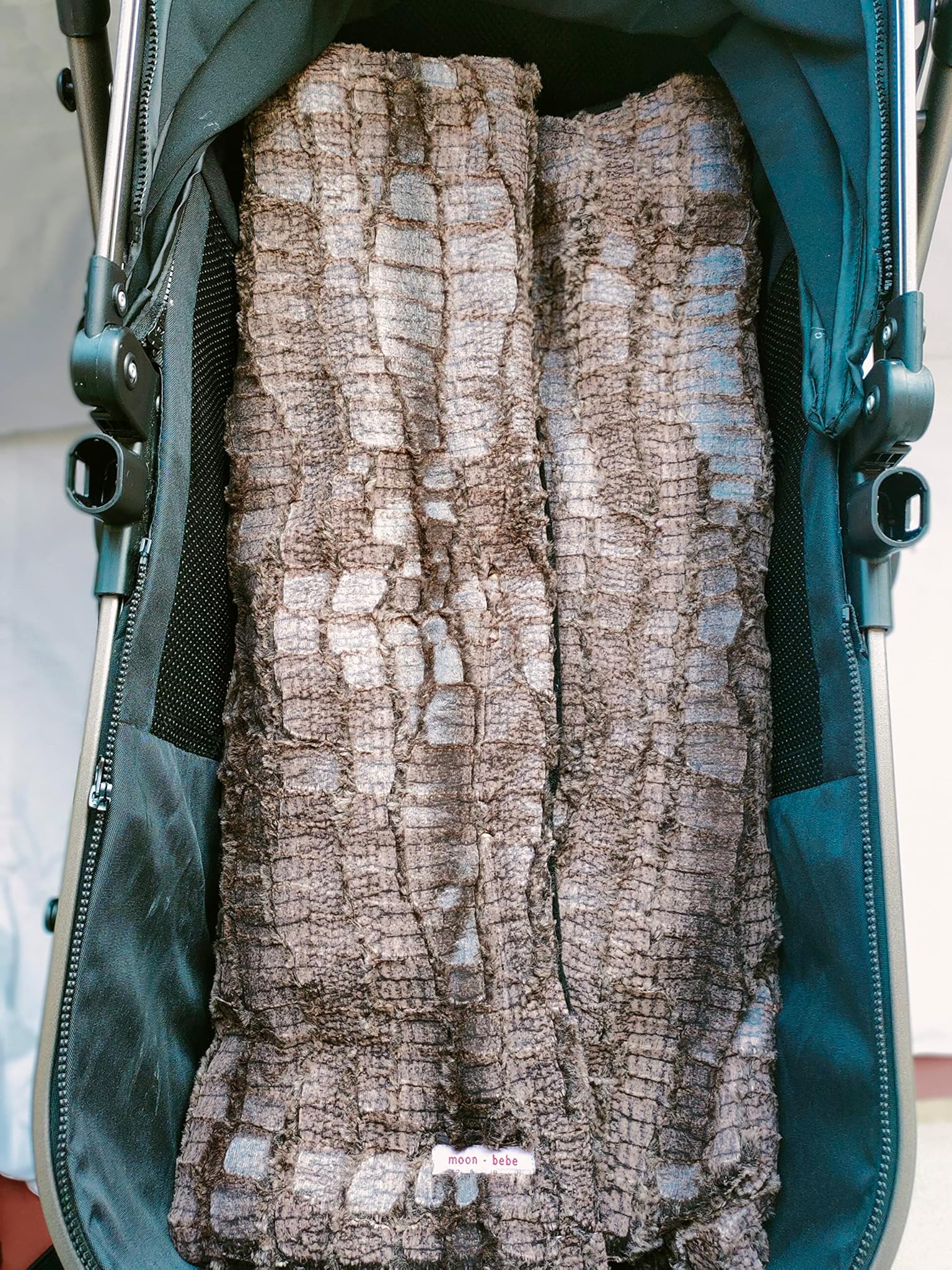 moon-bebe Sacco in cotone universale per cucù e navicella (Marrone)