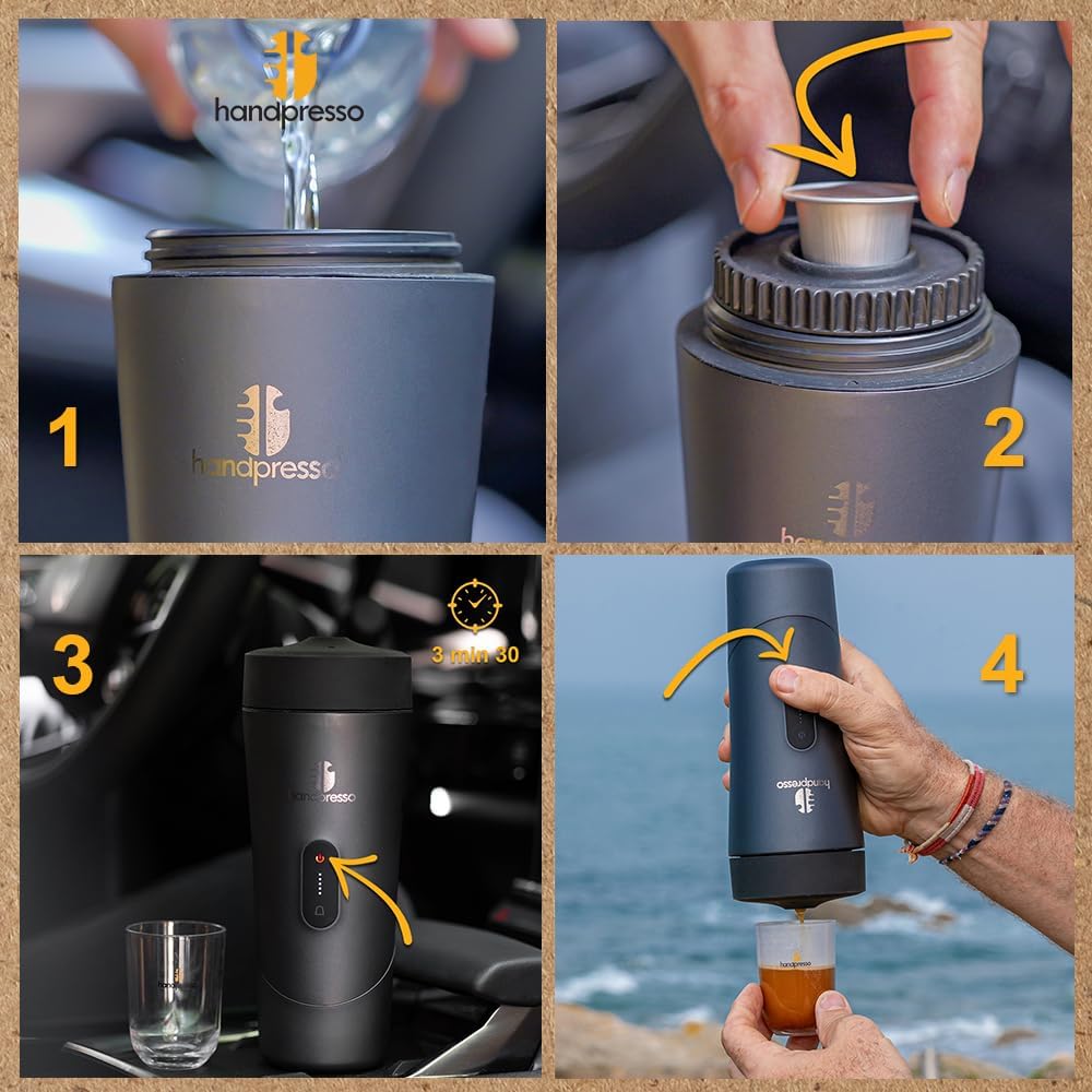 Handpresso Auto - Macchina Caffè da Viaggio USB-C - immagine 4