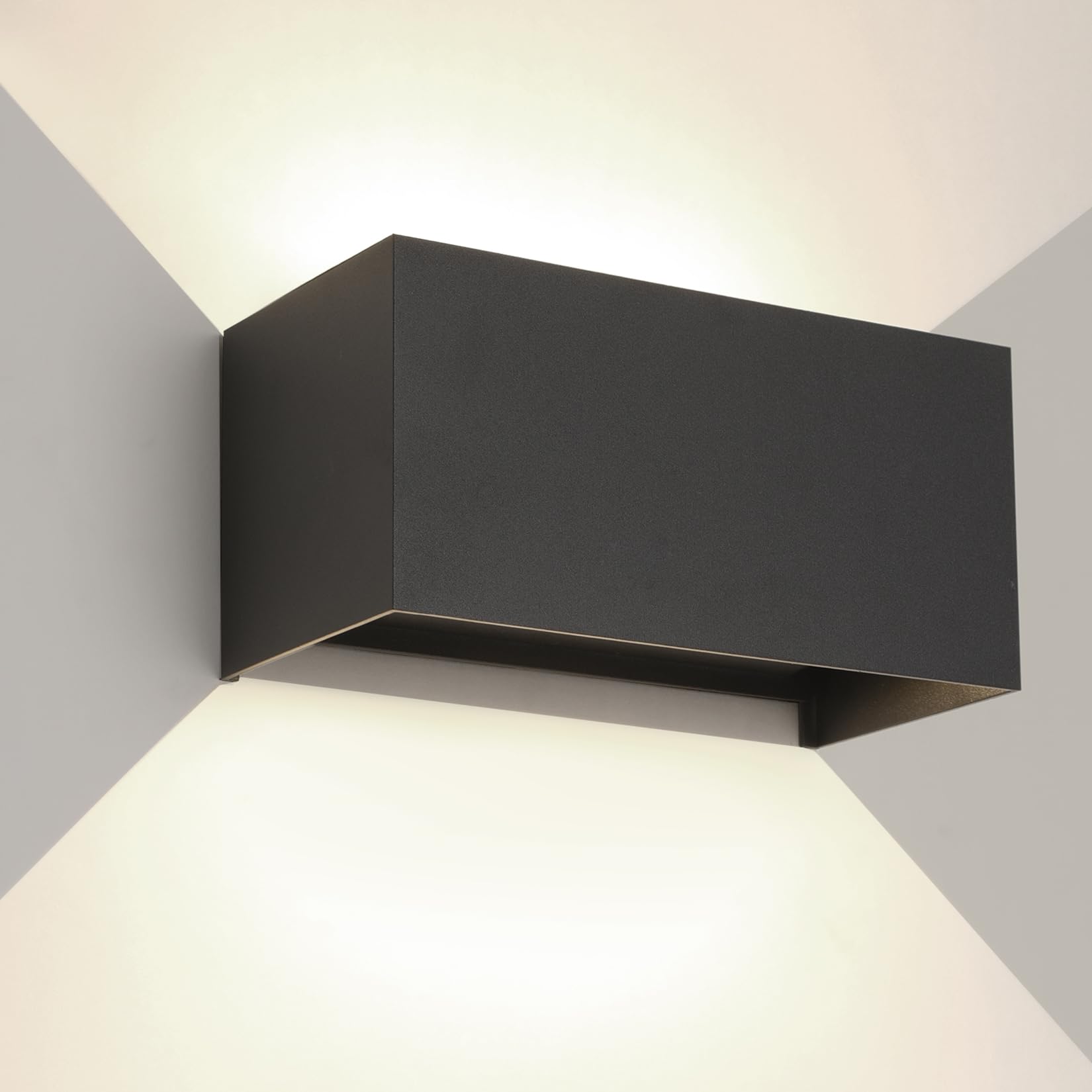 Fupe Applique LED da Esterno/Interno 25W Nera