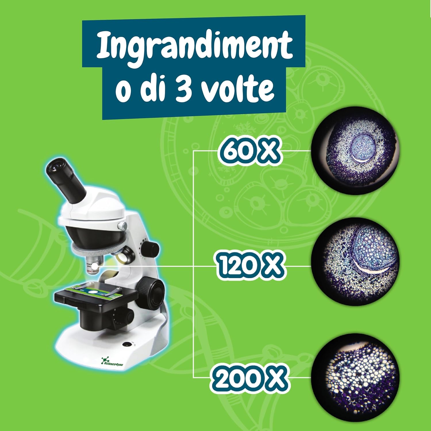 Science4you Microscopio per Bambini +8 Anni - immagine 5