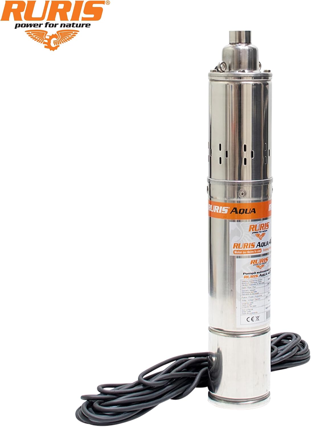 Ruris Power For Nature Pompa Sommergibile Aqua 40 750W | Velz