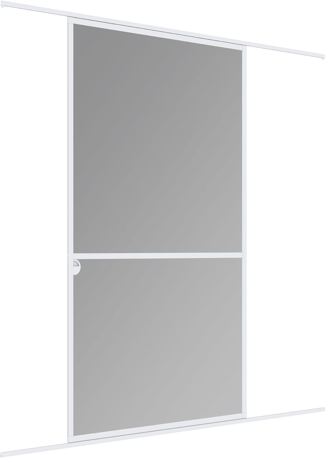 Windhager Zanzariera per Porta Scorrevole Expert 120 x 240 cm, Bianco
