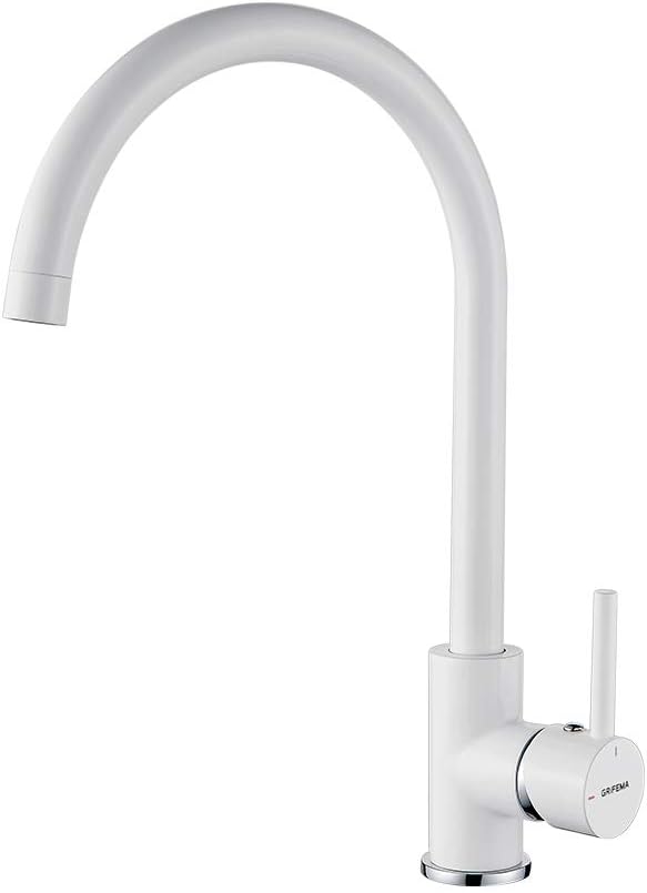 Grifema GRIFERÍA DE COCINA-G4001W Rubinetto Cucina Bianco