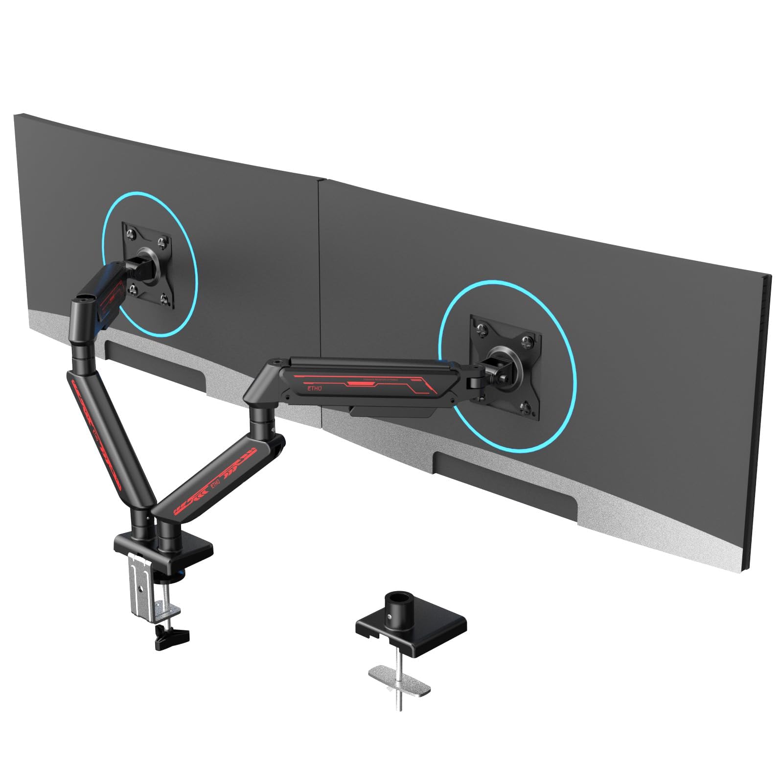 ETHU Supporto per monitor 2 monitor
