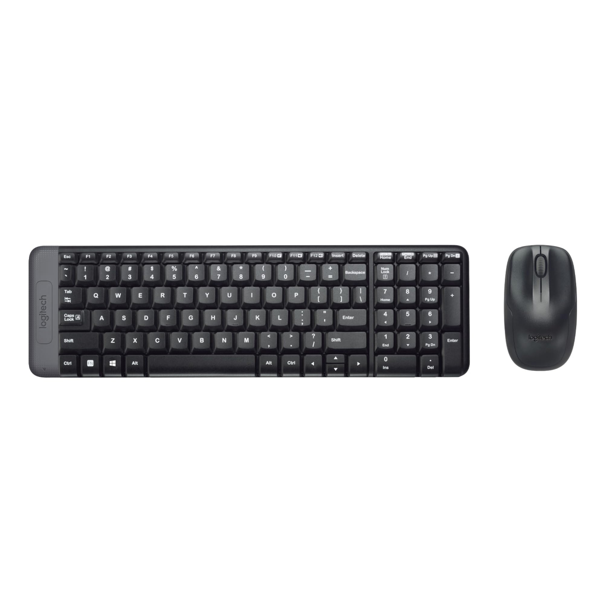 Logitech MK220 Combo - Tastiera e Mouse Wireless Compatti