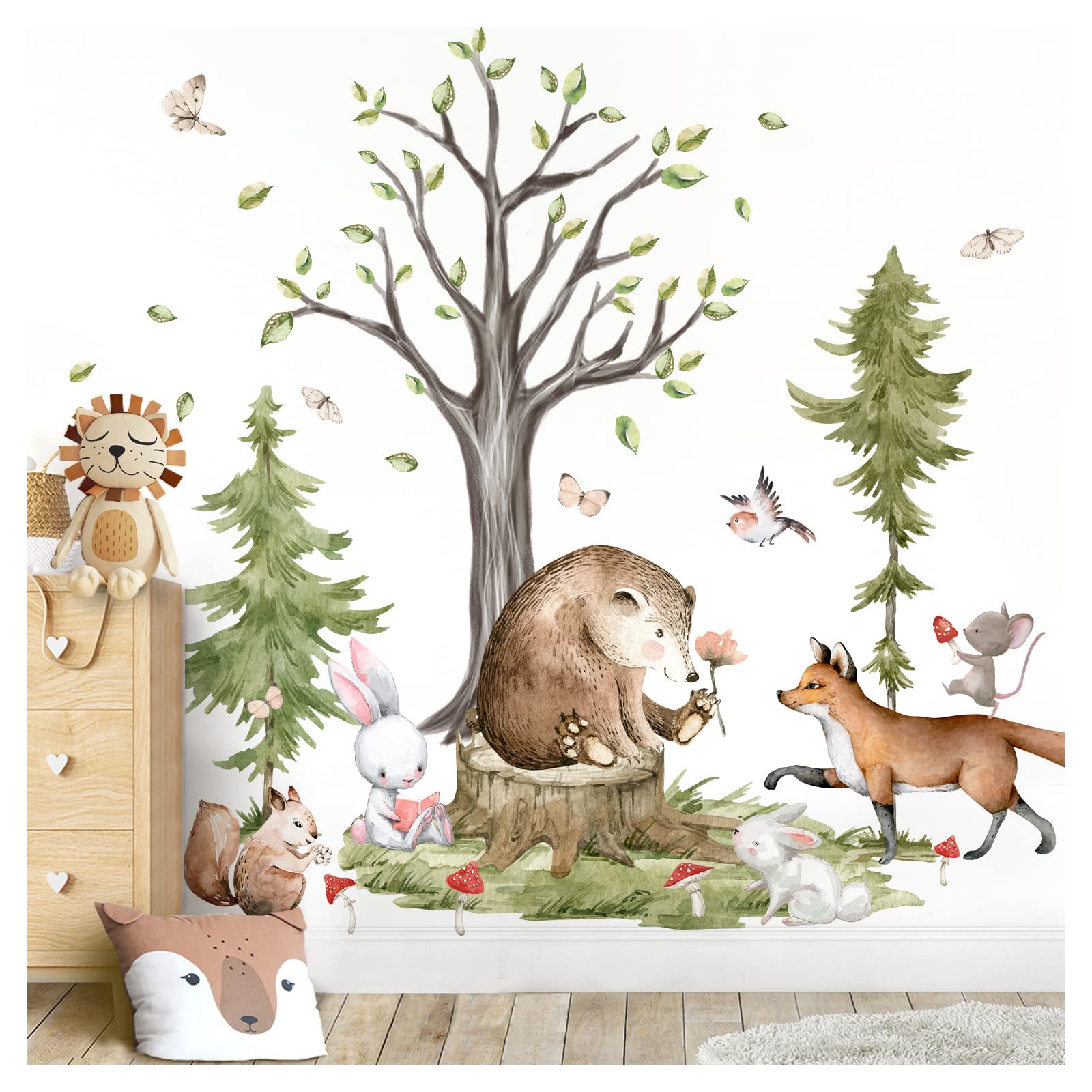 Grandora DL795-5 - Adesivo da Parete per Cameretta Bambini