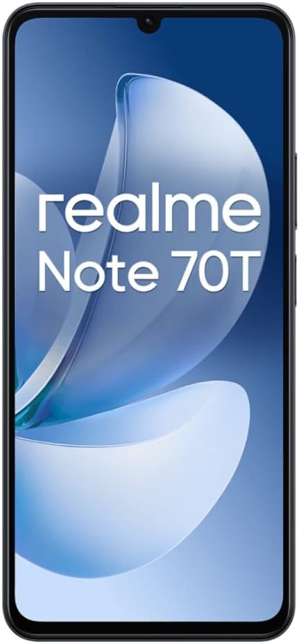 Realme Note 70T Smartphone 4+256GB, Nero - immagine 2