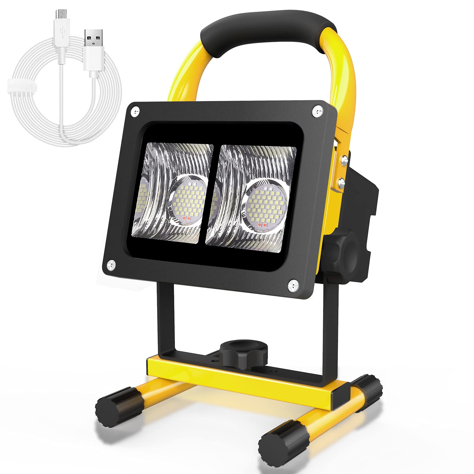 T-SUN Proiettore LED Ricaricabile 40W IP65