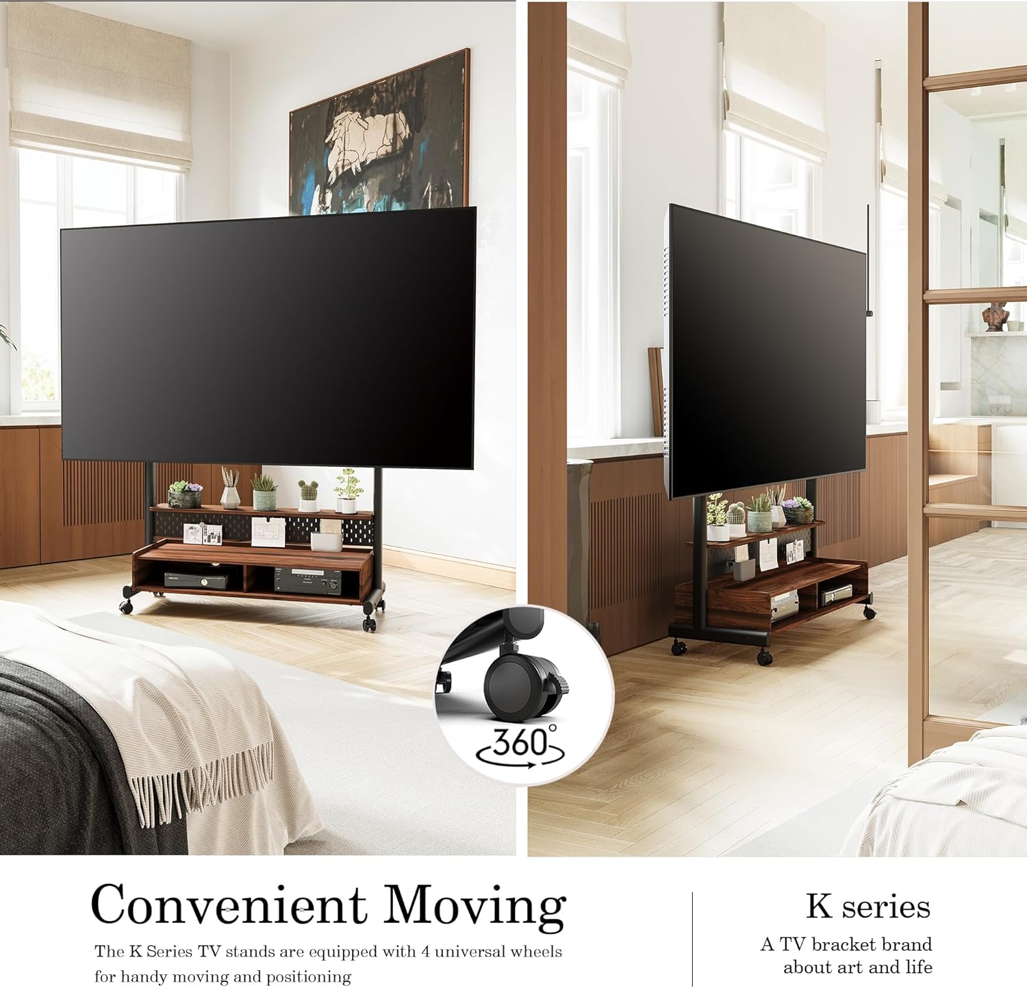 Fitueyes Supporto TV da Pavimento per 70-100 pollici - immagine 3