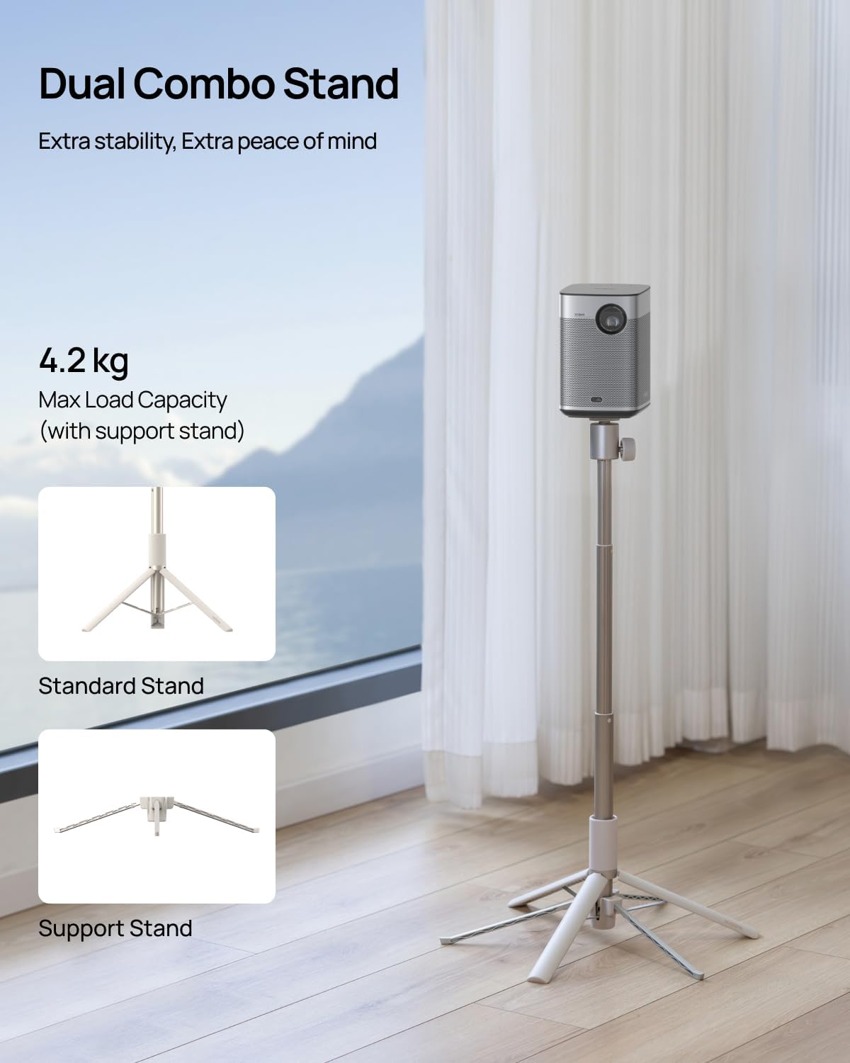 Xgimi Supporto Portatile Leggero Oro 360° - immagine 2