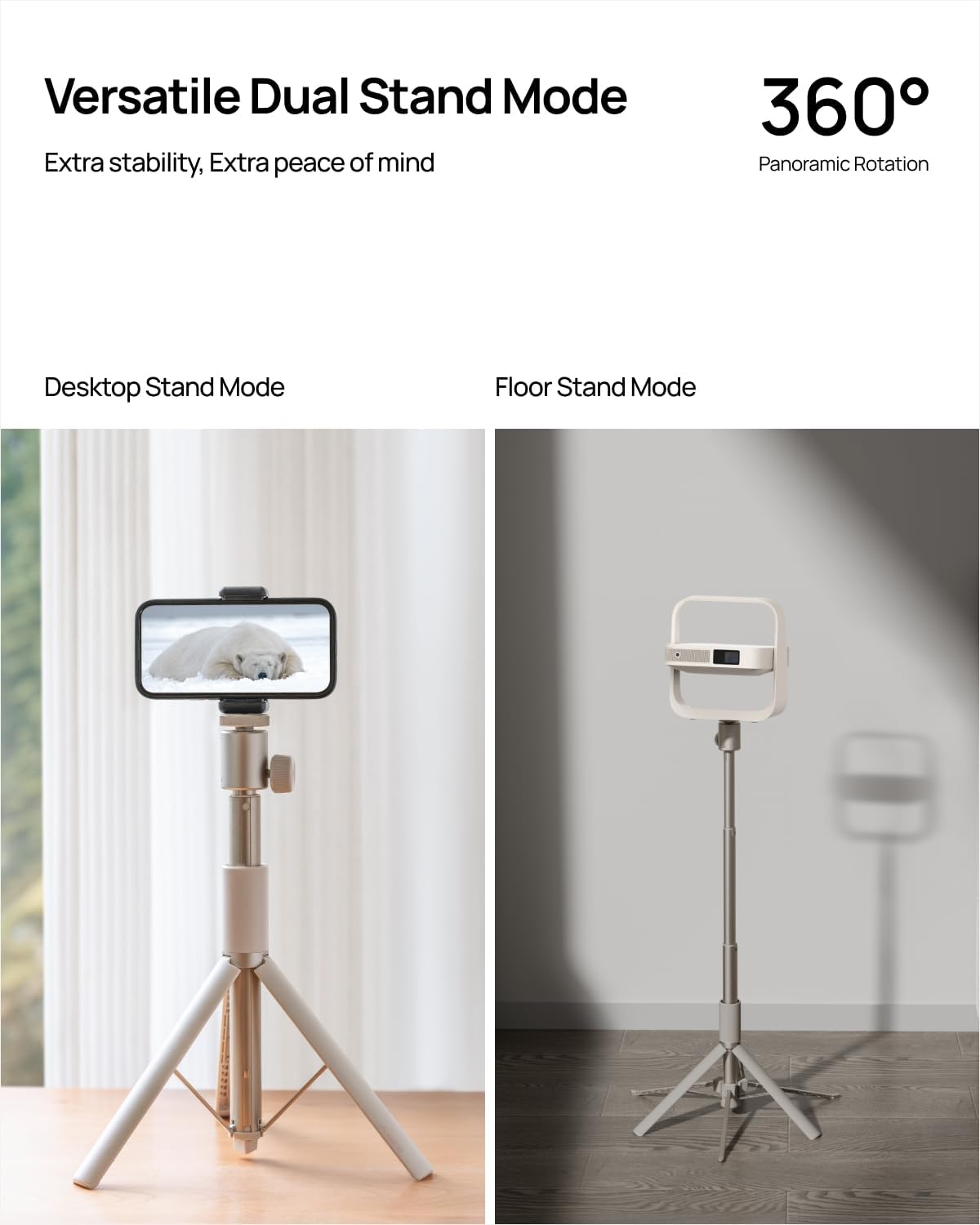 Xgimi Supporto Portatile Leggero Oro 360° - immagine 6