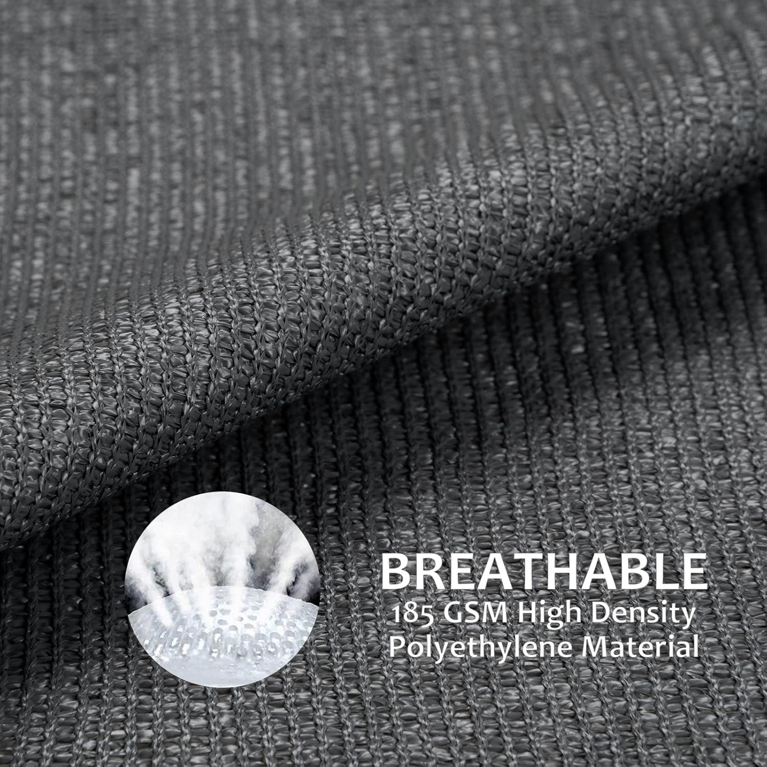 Swift Vela Ombreggiante Triangolare 5x5x7m, Antracite