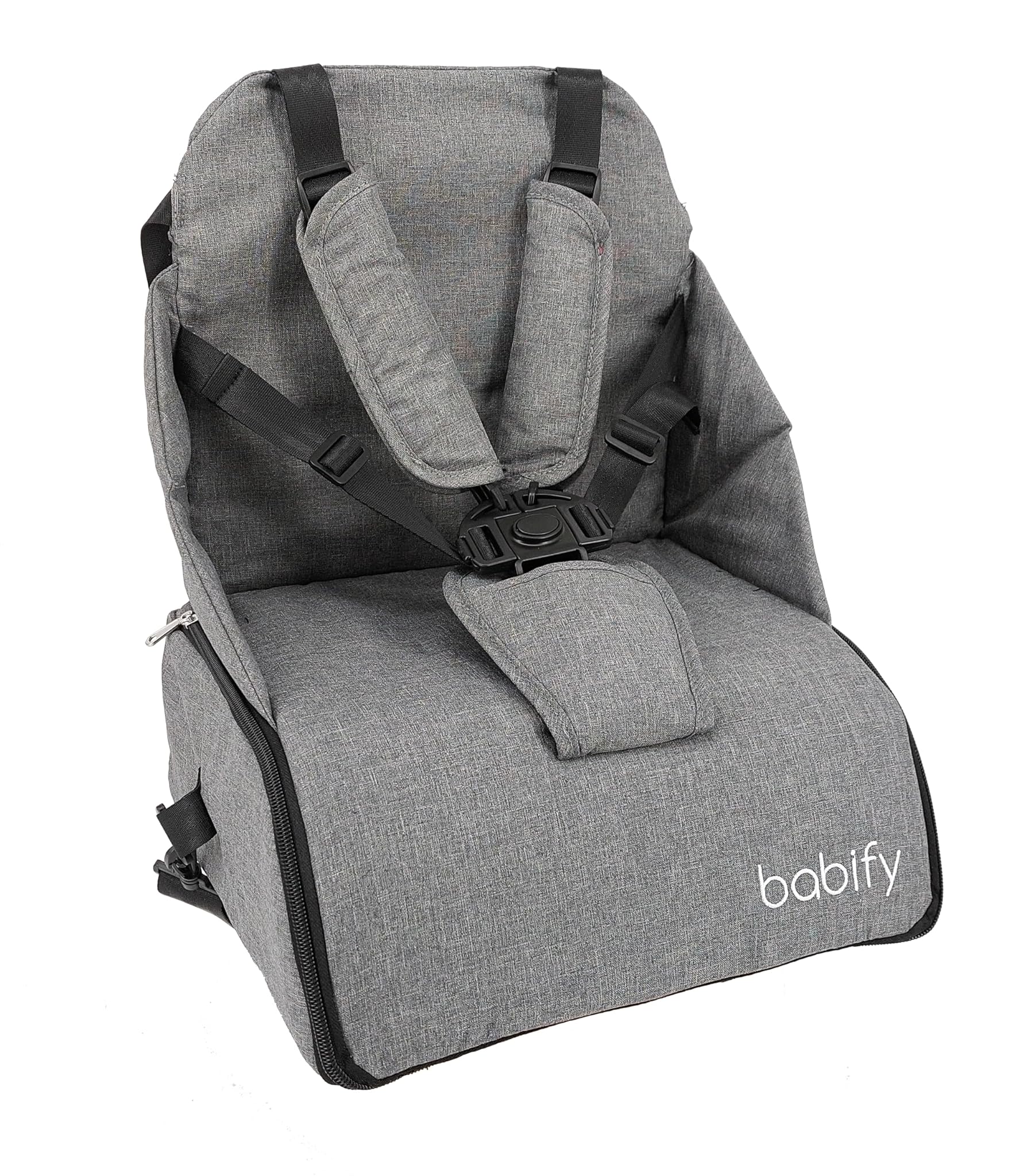 Babify Seggiolone da viaggio 2 in 1 Soft Grey