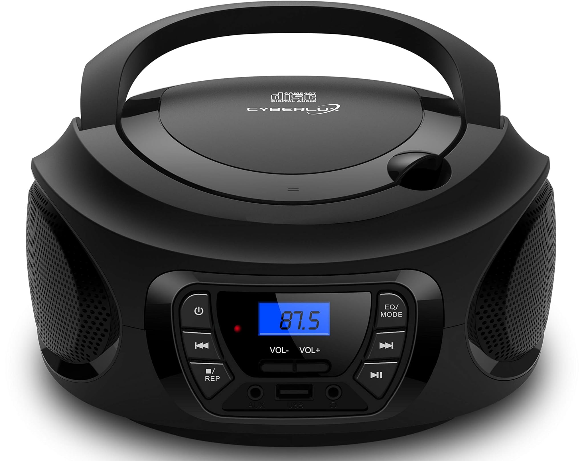 Boombox - Lettore CD Portatile USB Radio FM