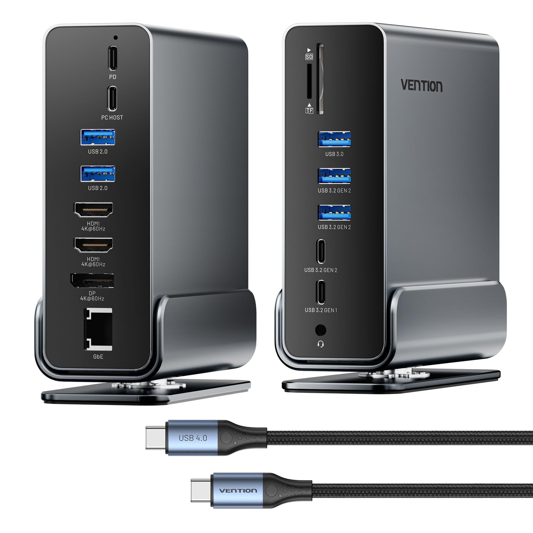 Docking Station USB-C 15-in-1 per Doppio/Triplo Display