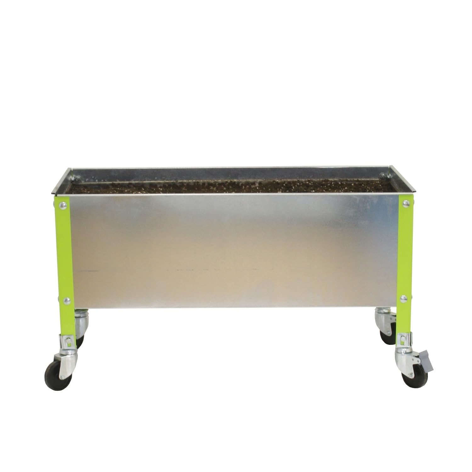 Orto urban Simmongarden Urban con ruote 1200 x 400 Verde/Galva