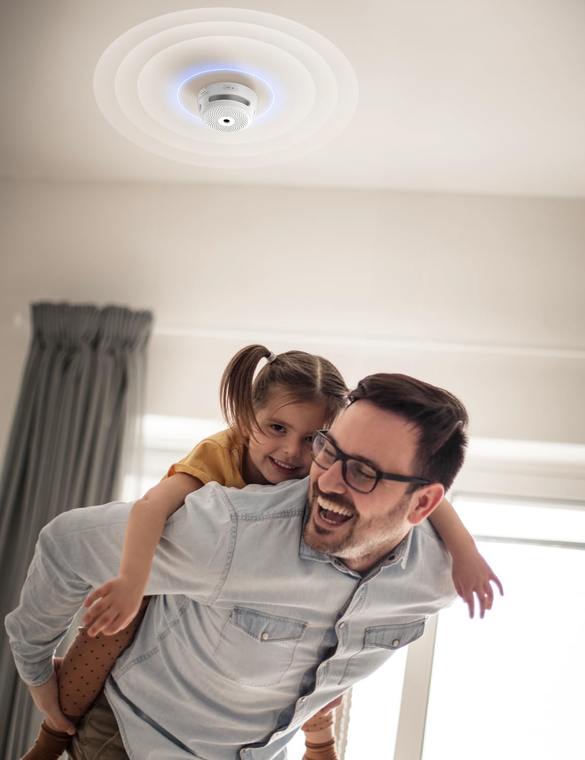 X-sense Mini Rilevatore di Fumo Wireless (3 pezzi) - immagine 2