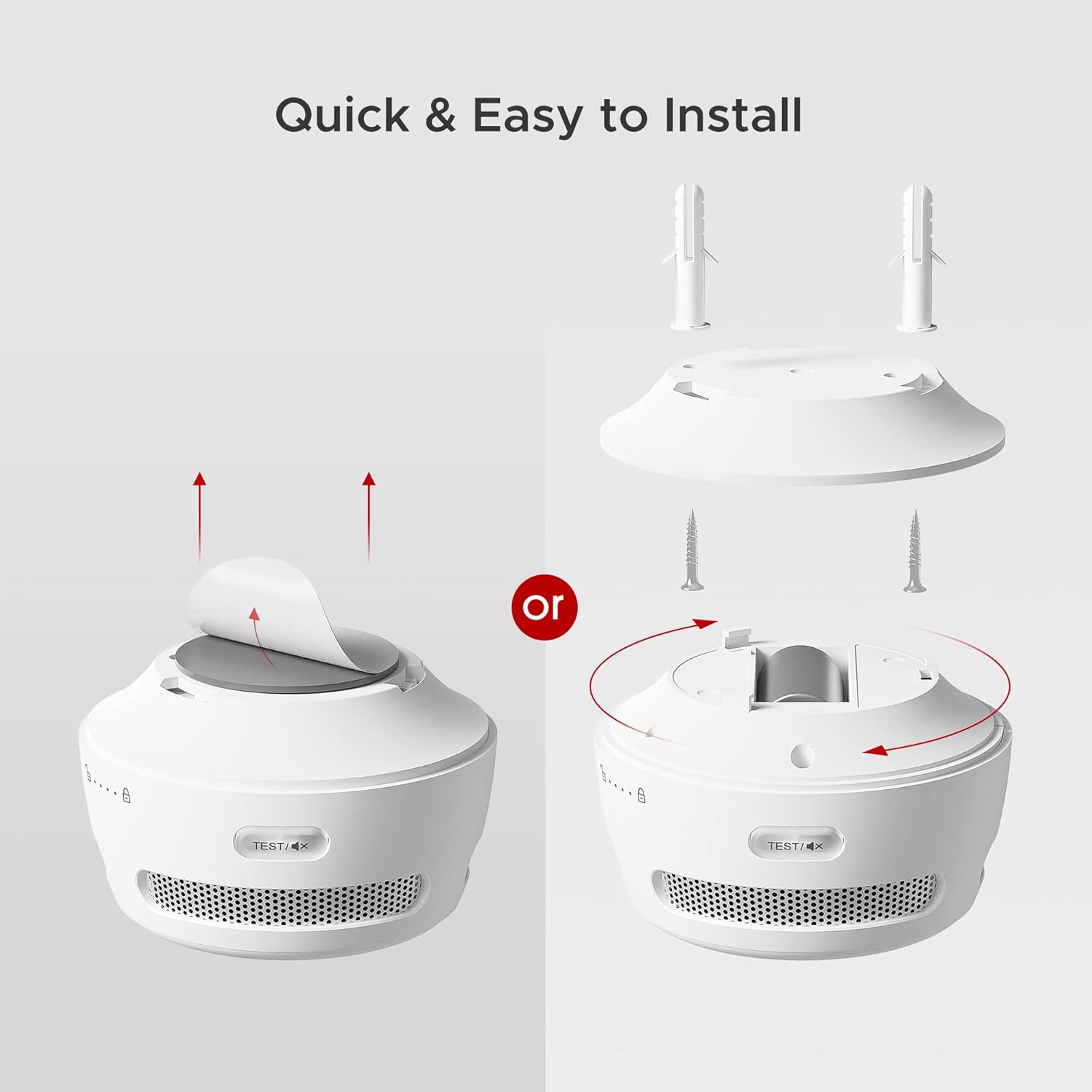 X-sense Mini Rilevatore di Fumo Wireless (3 pezzi) - immagine 7