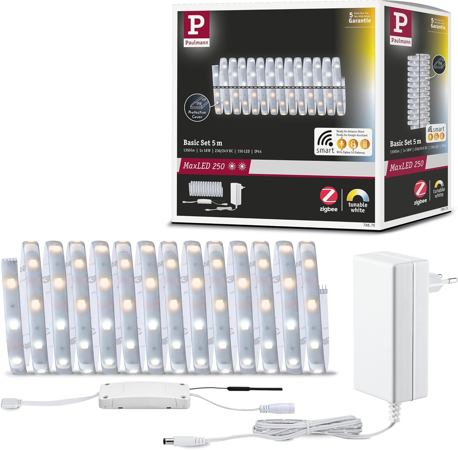 Paulmann 78870 - Strip LED MaxLED 250 Smart Home Zigbee 5m