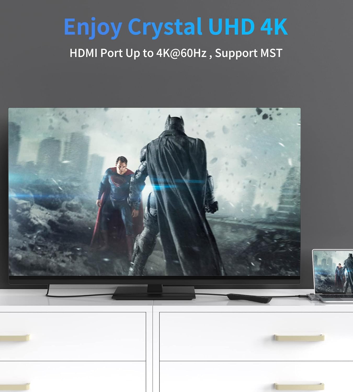 Adattatore Multiporta USB-C Hub 8 in 1 per MacBook Pro - immagine 5